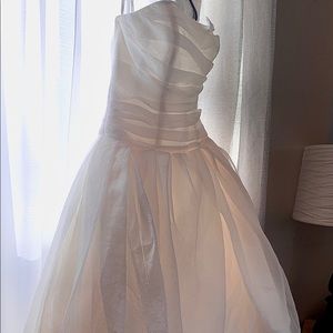 Vera Wang White Collection Ball Gown